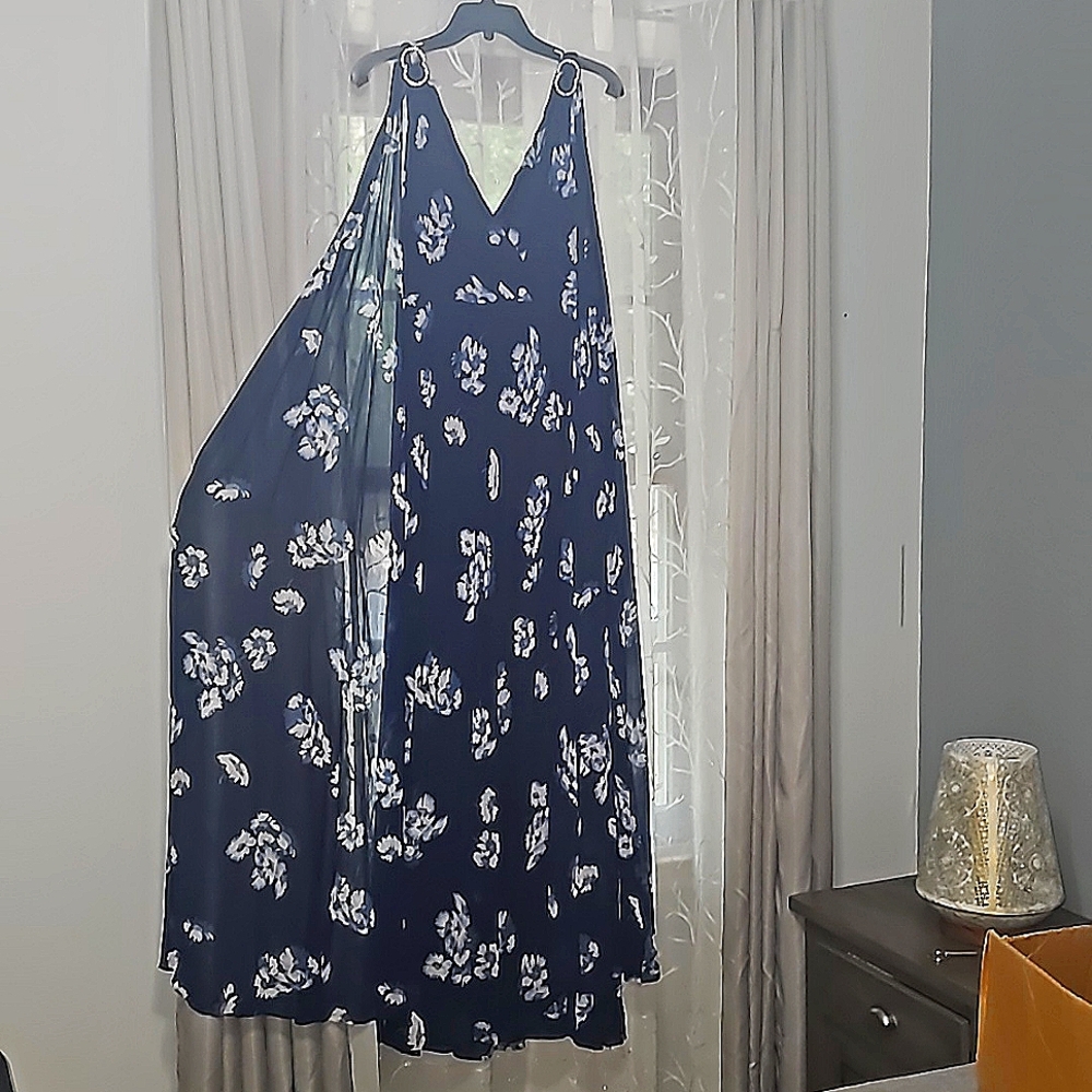 Blue dress